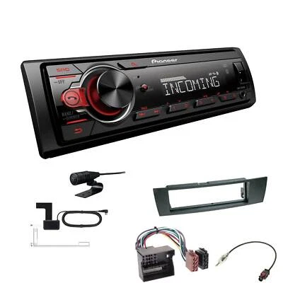 Pioneer Autoradio Bluetooth DAB USB Einbauset für BMW 3er E90 E91 E92 E93 - Bild 1 von 4