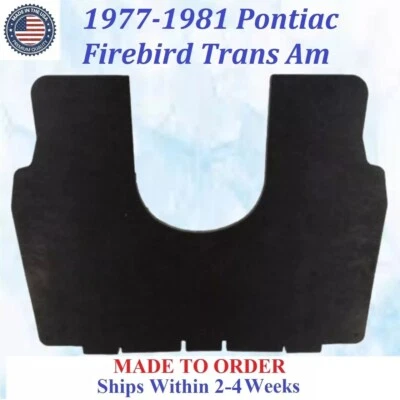 НОВЫЙ 1977 - 1981 Pontiac Firebird капот изоляции REM #FBD-HIN-025 - Изображение 1 из 3