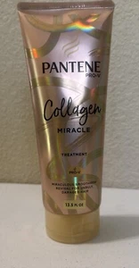 (1) Tube Pantene Pro-V Collagen Miracle Treatment For Damaged Hair 13.5 fl oz - Picture 1 of 8