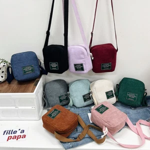 Damen Taille Pack Cord Schultertaschen Handtaschen Casual Zip Crossbody Tasche - Picture 1 of 22