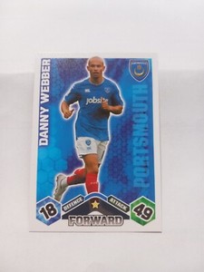 Trading Card Danny Webber FC Portsmouth NEW 