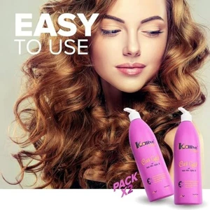 KALIVE Curl Gel, 2 Pack (16 oz each) Natural or Permed, Hair Care  for Woman - Picture 1 of 4