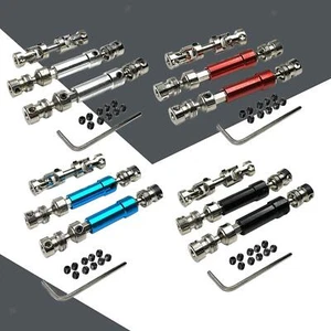 2Pcs Drive Shaft Front Rear Harden Steel Upgraded Part Set RC CVD Drive Shaft - Picture 1 of 13