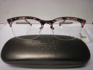 Phoebe Couture  Eyeglass Frames P296  TOR 54-19-140-37v With  Case DEFECT photo5 - Picture 1 of 6