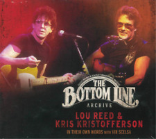 Lou Reed and Kris Krist The Bottom Line Archive: In Their Own Words With Vi (CD)