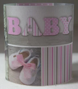 Lámpara de mesa, bautizo, luz LED, decoración, peluche, niña - Imagen 1 de 5