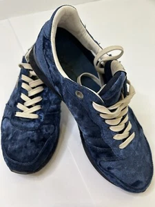 Pepe Jeans Zapatos Tenis Talla 9 Terciopelo Azul Usado - Imagen 1 de 11