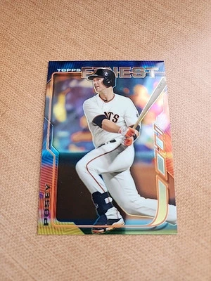 2014 Topps Finest #12- Buster Posey -San Francisco Giants- NM/MT - Image 1 of 2
