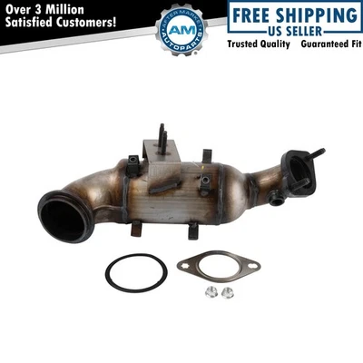 Conjunto convertidor catalítico de escape con abrazadera y juntas para Edge Explorer Taurus Foto 1 de 4