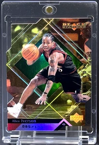 ( /100 )  Allen Iverson 1999-00 UD Black Diamond Final Cut #60 76ers Rare HOF - Picture 1 of 2