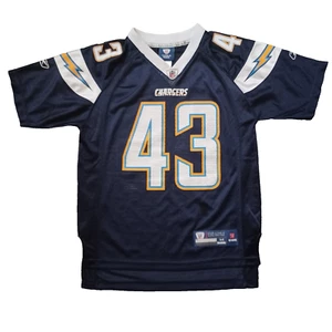 Reebok San Diego Chargers Darren Sproles #43 Jersey Youth M 10 12 Blue Boys NFL - Picture 1 of 20