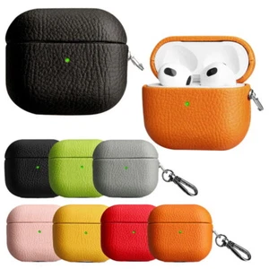 For Apple AirPods Pro 3/2 Silicone Case Protector Shockproof Cover + Keychain - Picture 1 of 18