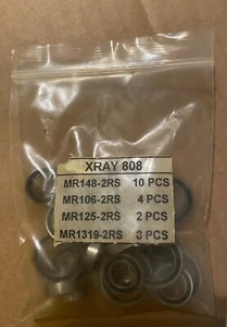 Kugellager Satz 2RS für XRay 808 (24 Stk) NEU!!! - Bild 1 von 1