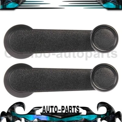 Manivela de janela 2 peças para 1987-1993 Mazda B2600 2.6L 1989-1995 Mazda MPV 3.0L - Imagem 1 de 4