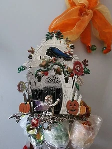 Kirks Folly Autumn Fairy House Silver-Tone ' Rare Item' New In Box - Picture 1 of 14
