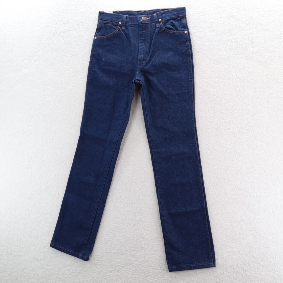 Wrangler Jeans Mens 38x34 Blue Denim Cowboy Cut Medium Wash Straight Leg 936PWD