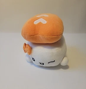 Juguete de peluche Snp Toy World Choba Ms Camarón Guiño Arco Sushi 6" de largo - Imagen 1 de 8