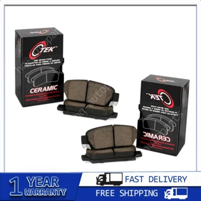 Juego de 2 pastillas de freno delanteras + traseras de cerámica para Acura TL 2009 2010 2011 2012 2013 2014 Foto 1 de 4