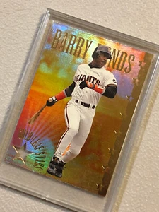 1995 Leaf GOLD ALL STARS #5 Barry Bonds HOLOFOIL DIE CUT INSERT /10000 - Picture 1 of 3