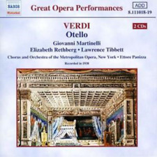 Giuseppe Verdi Otello (Panizza, Metropolitan Opera of New York) (CD) (UK IMPORT)
