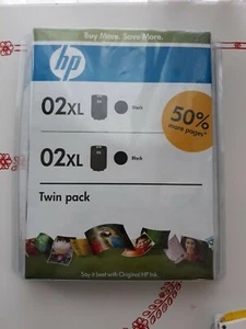 HP 02XL Ink Expired Black FREE SHIPPING - Picture 1 of 1