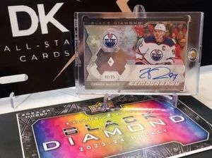 CONNOR MCDAVID 2023-24 DIAMANTE NEGRO GEMOGRAFÍA AUTOMÁTICO UN DIAMANTE AUTOMÁTICO/25 - Imagen 1 de 5