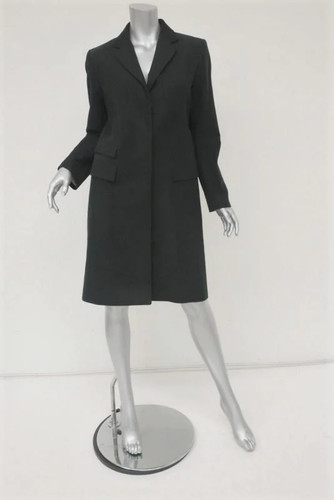 Giacca petto singolo McQ Alexander McQueen nero cotone taglia 44