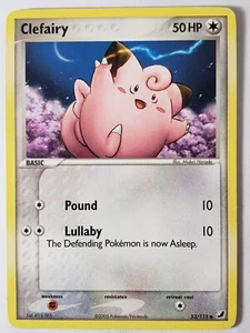 Tarjeta de Pokémon Clefairy 53/115 LP - EX Unseen Forces - Arte Midori Harada - Imagen 1 de 2