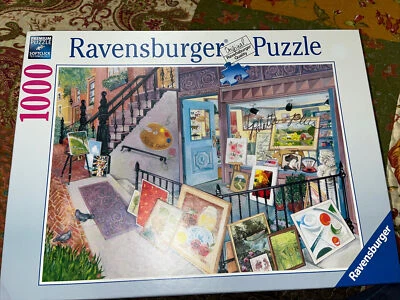 ravensburger puzzle 1000 Piece , Palette Plus Art Store , complete - Image 1 of 2