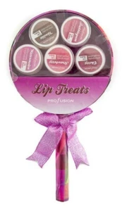 Profusion Lip Treats Moisturizing Lip Balms Lollipop Gift Box Set, 5 Count - Picture 1 of 6