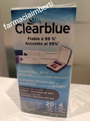 Clearblue Stick Fertilità (20 stick+4 Test Gravidanza) - PROMO SOTTOCOSTO - Immagine 1 di 2