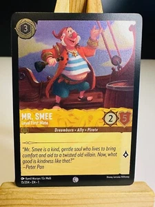 Mr. Smee - Loyal First Mate 15/204 [Foil] [NM][The First Chapter] Disney Lorcana - Picture 1 of 3