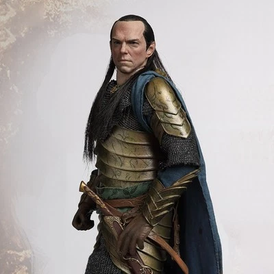 Figura de acción Asmus Toys El Señor de los Anillos El Hobbit Elrond 12 pulgadas versión normal Foto 1 de 4