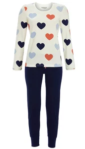 RINGELLA junge Damen Langarm Schlafanzug Größe M/40 Pyjama blau 5511240 Leggings - Bild 1 von 6