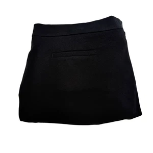 Pantalón Pantalón al Tobillo Eileen Fisher Mezcla Algodón Ponte Linterna Talla 2X Negro NUEVO - Imagen 1 de 8