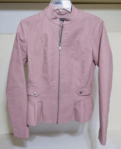 Chaqueta de motocicleta BACCINI para mujer talla pequeña motociclista imitación cuero cremallera ENVÍO GRATUITO - Imagen 1 de 8