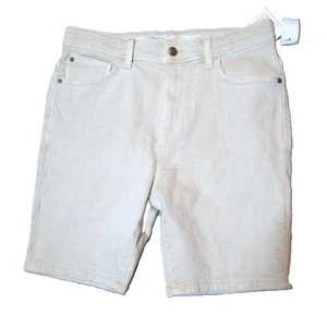 Cat & Jack Girl's Beige Shorts Tapered Relaxed Fit Stretch Pockets Size 16 - Picture 1 of 7