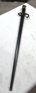 French Model 1874 m1874 Gras Rifle Bayonet & Scabbard St Etienne 1876 Pre WWI - Picture 1 of 20