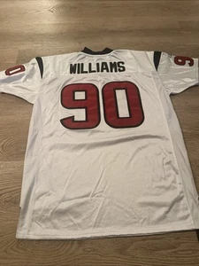 AUTHENTIC Houston Texans MARIO WILLIAMS nfl GAME Jersey Adult MEN'S/MENS (XL-52) - Picture 1 of 7