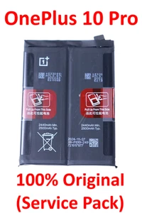 OnePlus 10 Pro Batterie 100% Original (Service Pack) 5000mAh BLP899 - Photo 1 sur 24