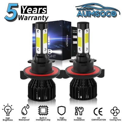 KIT 2x faros LED bombillas de haz alto bajo blanco frío para Ford Freestar 2004-2007 Foto 1 de 4