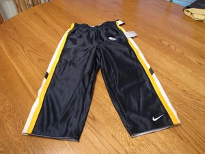 Boy's Nike active pants 2T reversible navy grey yellow New toddler - Picture 1 of 2