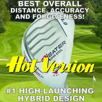 GHOST HIGH LAUNCH HOT VERSION PGA DISTANCE HYBRIDS LOFTS #2 3 4 5 6 7 8 9 P S - Image 1 of 4