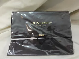 Bolsa/bolsa de almacenamiento de gamuza marrón grande de joyería John Hardy ~ 7" X 5" - Imagen 1 de 5