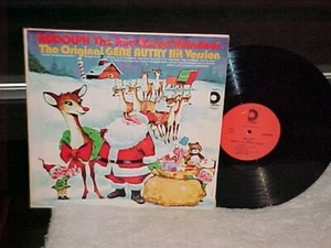 Gene Autry "Rudolph The Red Nosed Reindeer" LP Design Stereo 1965 - Picture 1 of 1