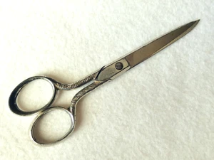 Vintage D. PERES Solingen Germany Sewing Embroidery Scissors 5" - Picture 1 of 8