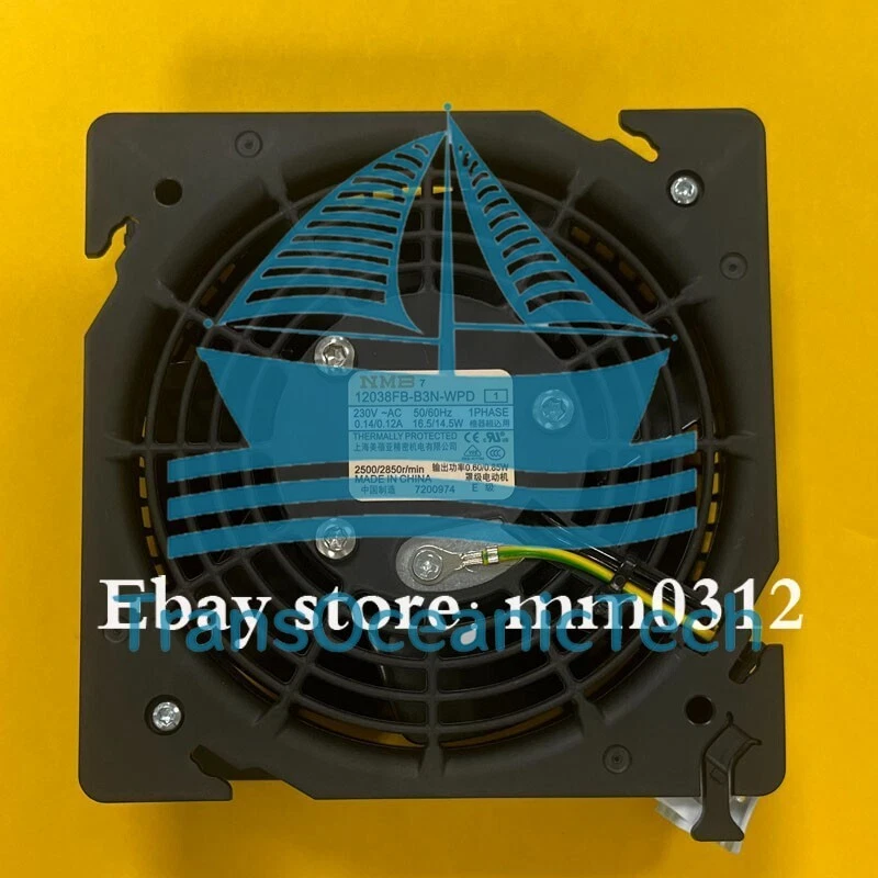 NMB 12038FB-B3N-WPD A1N 230V KB18-3P 12038 12cm AC electromechanical fan - Image 1 of 4