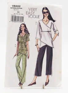 Pattern Misses Tunic and Pants Very Easy Size 8-14 Vogue V8402 - Picture 1 of 2