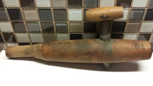 Vintage Wood Wine Tap Wood Beer Tap 10" Long Keg Tap - Picture 1 of 7