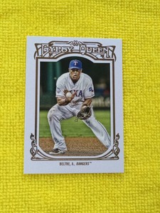 2013 Topps Gypsy Queen White Framed Adrian Beltre #3
